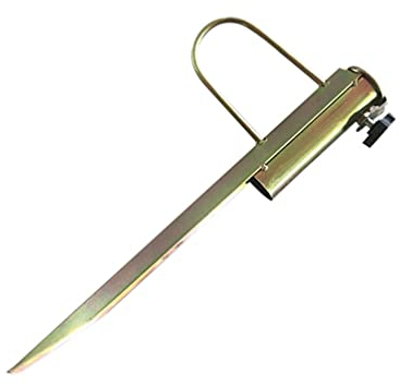 YARNOW Sonnenschirmhalter Eisen Strandschirme Sandanker Sonnenschirme Rasendorn Metall Universal Sonnenschirmständer Bodenhülse Bodendübel Standfuß für Strand Fischen Garten Terrasse