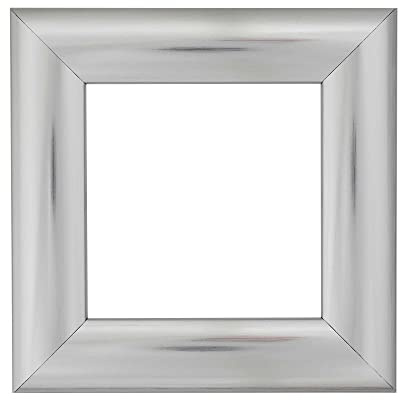 ElekTek Decorative Switch Surround Frame Cover Finger Plate Milano Bright Silver