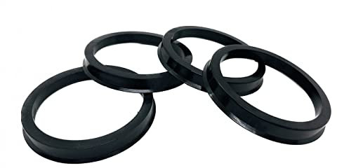 72,6 auf 59,6 mm 4x Stück Zentrierringe Distanzring Lochkreisring Mittelring Mittenring für Felgen Alufelgen Zentrierbolzen MAXXONI