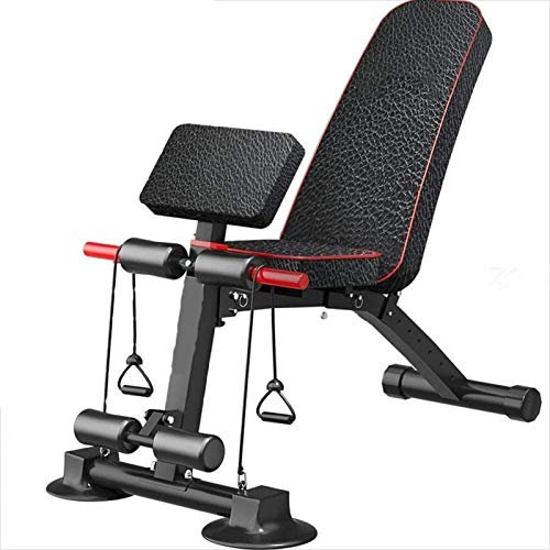 Hantelbank, verstellbare Hantelbank, Übungs-Fitness-Sit-Up-Bank, faltbare Gewichtheberbank, für Ganzkörpertraining, für Heim-Fitnessstudio, maximale Belastung 300 kg
