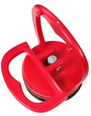 BLacOh Ventosa para Coche Abolladuras 2 uds reparación de abolladuras de Coche agarrador con Ventosa Taza carrocería Panel Tonto removedor Herramienta Sacabollos Coche (Color : Red)