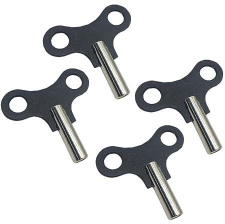 UKCOCO 4stücke Uhrmacherwerkzeug Für Holzuhren Metall-Werkzeug Zum Aufziehen Und Reparieren Von Uhren Hochwertige Langlebige Federwerkzeuge Für Präzise Uhrentypen
