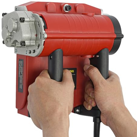 Raspador de pared eléctrico 4580 W 15 cm de ancho de fresado para hormigón y pared de yeso 3000 rpm 1-4 mm