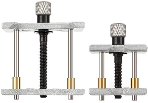 Xrten 2 Pezzi Supporto per Movimento Dell'orologio, Portamovimento per Orologi, Supporto Movimento Orologio, Portamovimento Estensibile per Riparare Orologi Meccanici