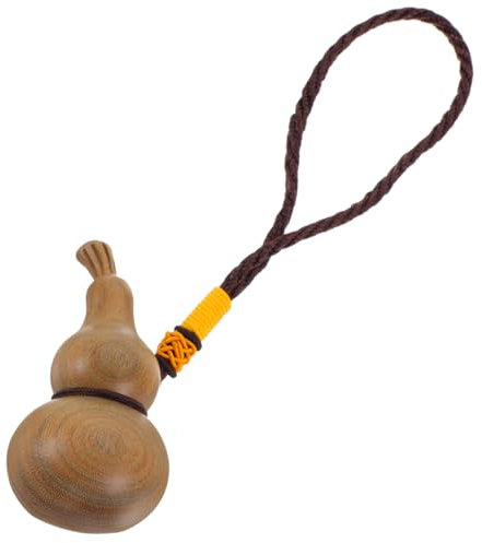 MAGICLULU Desktop Decor Mate Gourd Ornament Modern Living Decoration Wooden Craft Figurine Random Style