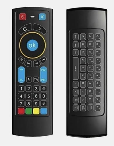 Telecomando intelligente specificamente compatibile con Amazon Fire TV Stick Mini Keyboard e IR Learning funziona con Android TV Box, Windows Raspberry