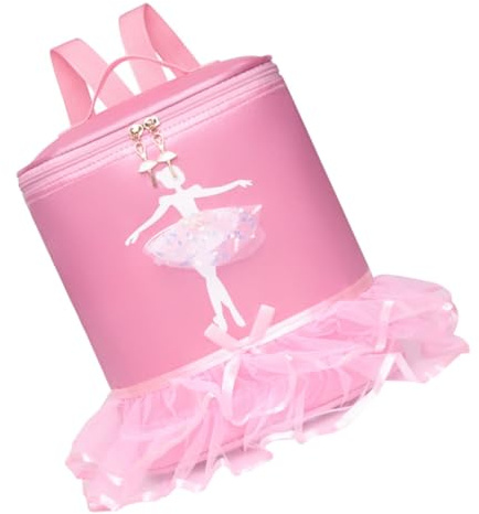 VANZACK Junge Mädchen Ballett Rucksack Große Kapazität Verstellbare Schulterriemen Attraktive Tanztasche Für Mädchen Schulrucksack Ballettkleidung Schuhe Aufbewahrung