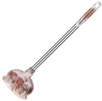 NUOBESTY Ventouse de Salle de Bain en Caoutchouc Piston en Acier Inoxydable | Débouchage et Nettoyage Salle de Bain Cuisine, Poignée Confortable, Outil de Plomberie pour Évacuation