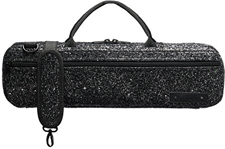 Beaumont Black Sparkle Flute Case (BFBB-BS)