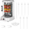 Royal Catering Asador Vertical Giratorio Grill RCGV-1800-1 (3-in-1, 1.800 W, Temperatura hasta 160 °C, Temporizador 60 min)
