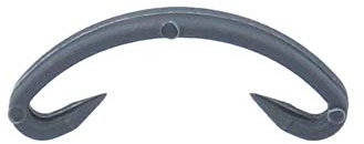 Generisch Rohrhalter 100 Stück Grau Polypropylen Rohrschenker Klammern für Isolierschlauch Fußbodenheizung Rohrgrößenuniversell