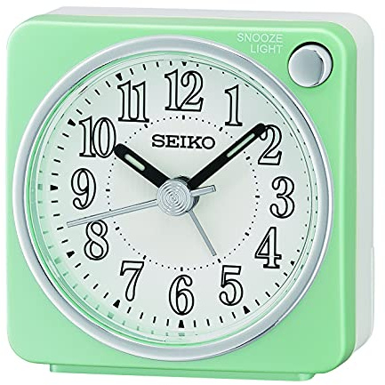 Seiko Wecker analog grün QHE185M