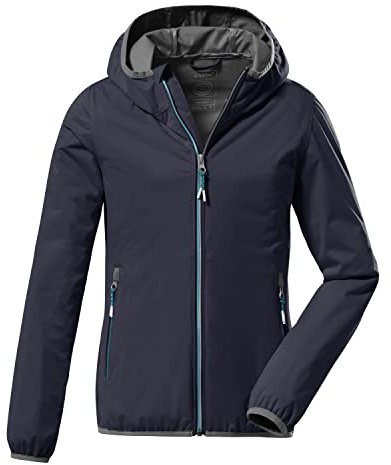 Killtec Flicka Kos 164 Grls Jcke Lightweight jacka med ståkrage, packbar
