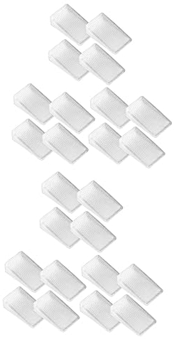 DOITOOL 24stücke Möbel Nivellierkeile Aus PVC Einstellbare Unterlegplatten Für Tisch Und Stuhl Wackelstopp Für Unebene Böden Robuste Und Geruchsfreie Möbelkeile Für Zuhause Und