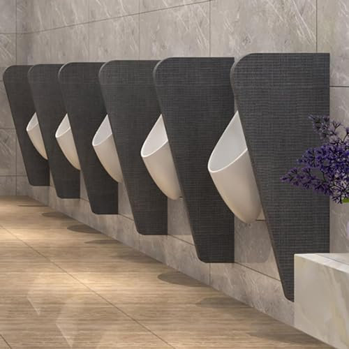 Partición De Orinal Montada En La Pared,Hombres Partición De Inodoro Urinario,Pantalla De Privacidad For Urinario,Separadores De Ambientes,partición De Inodoro,1pcs/2pcs/3pcs/4pcs ( Size : 3pcs )