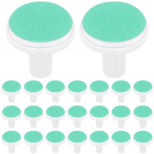 Mipcase Lot De 24 Tampons De Rechange Pour Limes À Ongles Électriques Bébé Têtes De Meulage Universelles Sécurisées Faciles À Installer Pour Soins Des Ongles De Nourrissons Et Tout-Petits