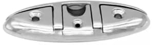 GeRRiT 5 Zoll Edelstahl-Klampen-Hardware, Faltbare Bootsklampen, zusammenklappbares Deck, Festmacher-Klampen, Bootszubehör, Teile