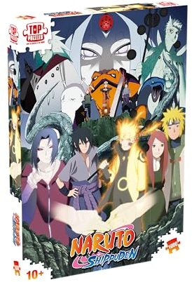 Winning Moves - Puzzle (1000 Teile) - Naruto Final Battle - Mit Sasuke, Sakura und Co. - Alter 10+