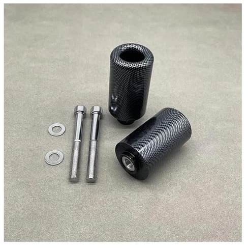DKPMWD Sturzschutz Für Suzuki Für GSX-R 1000 2007 2008 K7 Motorrad Carbon No Cut Rahmen Sliders Anti Crash Falling Protection Protector Sturzpads(Kohlenstoff-Look)