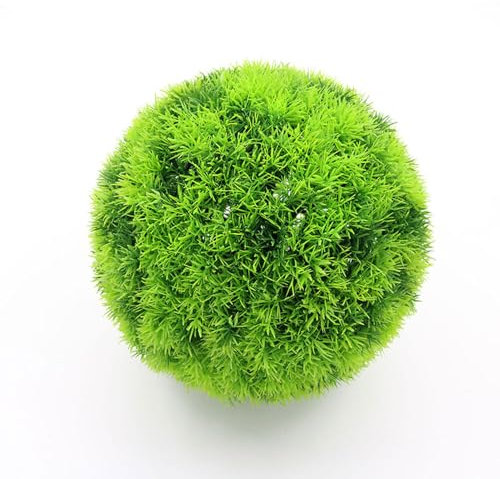 RUANLOV Outdoor Simulation Plant Balls, Faux Outdoor Garden Spheres, Indoor Outdoor Topiary Spheres, Realistic Artificial Boxwood Ball, Easy to Install and Care (B 55cm/22in)