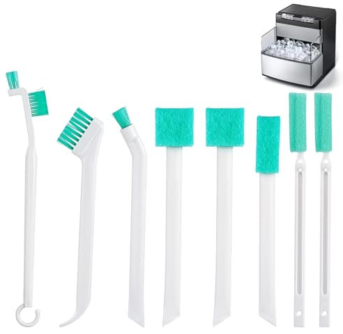 8 Pcs Small Cleaning Brushes for Tight Spaces, Crevice Cleaning Tool for Household Use, Thin Cleaner Brush for Mini Parts, Humidifier, Toaster, Holes, Corner Space, Keyboard, Bottle, Tile