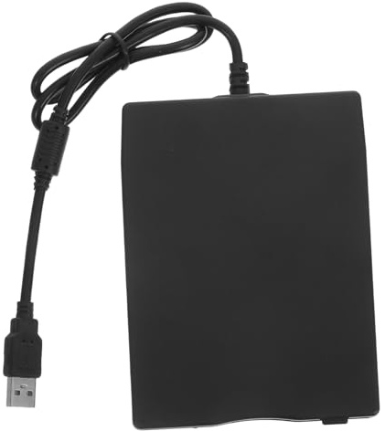 TOBBOMEY Lector de Disquetes Externo USB Portátil y Ligero Unidad Floppy Compatible con Portátiles y Ordenadores de Escritorio para Transferencia Rápida de Datos