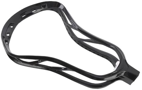 Gugxiom Ersatz-Lacrosse-Kopf aus Nylon, Verschleißfester, Unbespannter Kopf für Offensiv- und Defensivspiele, Langlebiger Einsatz für Lacrosse-Ausrüstung (Black)
