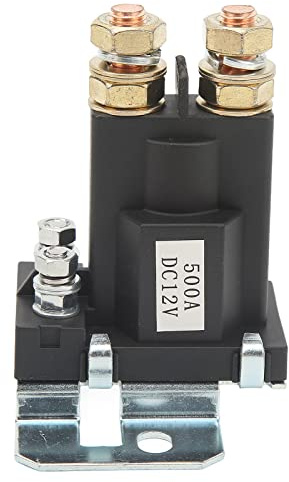 KIMISS Relais Solénoïde de Démarreur 12 V 500 A pour Applications Universelles – Interrupteur Haute efficacité pour Voitures et Véhicules Lourds