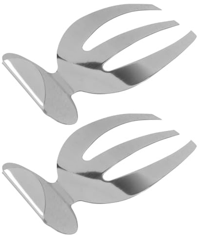 ARTIBETTER Tenedores para Ensalada Acero Inoxidable 2 Piezas Mango Cómodo y Diseño Duradero para Uso en Eventos y Comidas Familiares