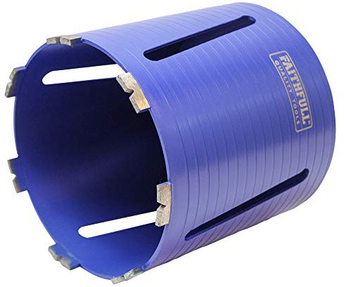 Faithfull FAIDCD157 Dry Diamond Core Bit, Blue, 157 mm x 150 mm