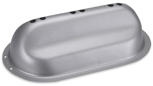 Städter we love baking Stollenbackhaube, Antihaftbeschichtung, 23x12 cm, Hochwertige Backform für perfekte Stollen, PFAS-frei, Silber