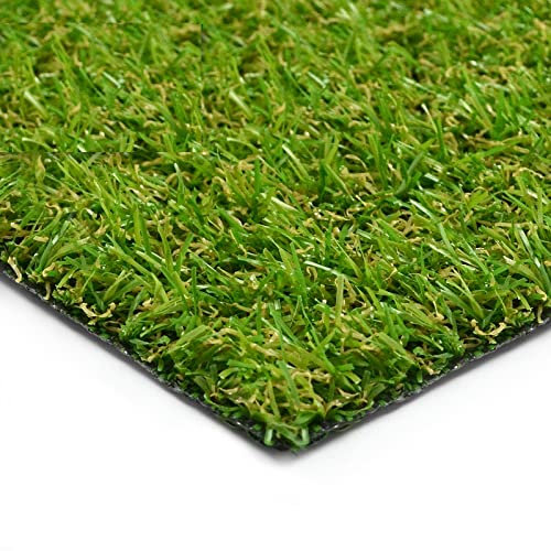 KARAT Gazon artificiel Terraza - Hauteur : 18 mm - Robust & UV Stable - Tapis de pelouse - Gazon enroulable (100 x 100 cm)