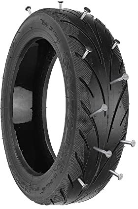 DCALU 10 Zoll 60/70-6,5 Gummireifen Mit Gasdüse Schlauchlose Reifen for NineBot Max Passen G30 G30E Elektrischer Roller -Reifen -Hoverboard -Zubehör Elektrisches Rollerzubehör