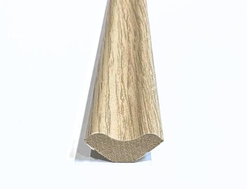 Nevada Oak Scotia Beading For Laminate, Wood, LVT Scotia/Skirting Flooring Edging Strip (1)