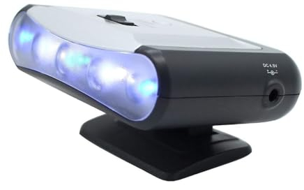 TV-Simulator, Fake-TV, Einbrecher Abschreckung mit Dämmerungssensor, Dank Lichtsimulation perfekt als Einbruchschutz, Home-Security, Fernseh-Atrappe/Fake-Fernseher.