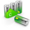 GP Super Alkaline Batterien C Baby 1,5 V, ideal für die Stromversorgung von Geräten des täglichen Bedarfs, Neue G-TECH Longlife-Technologie, 4 Stück LR14 Batterien