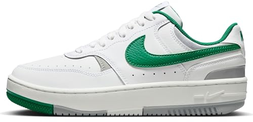 Nike Sneaker Wmns Gamma Force, White/Malachite-Lt Smoke Grey, DX9176-106, 40 EU (8.5 US)