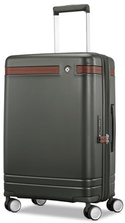 Samsonite Virtuosa Hardside Expandable Carry on Luggage with Spinner Wheels, Pine Green, Carry-On 21-Inch, Virtuosa Collection