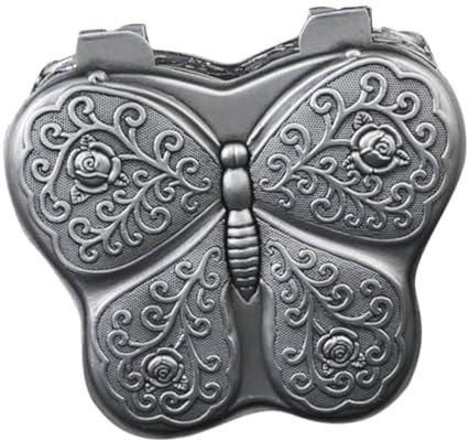 CAXUSD Schmuckschatulle in Schmetterlingsform Vintage-stil Schmuckschatulle Für Mädchen Jungen Und Mädchen Schmuck-organizer