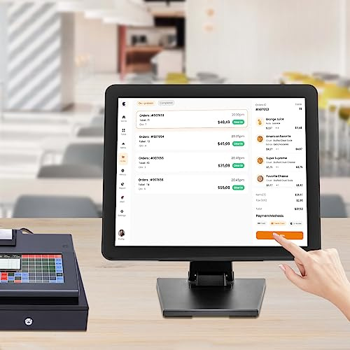 Registratore di cassa Monitor per piccole imprese Ristorante Vendita al dettaglio Negozio di alimentari Convenience Mobile Food Truck Dining Bubble Tea Coffee Shop Beverage Bakery