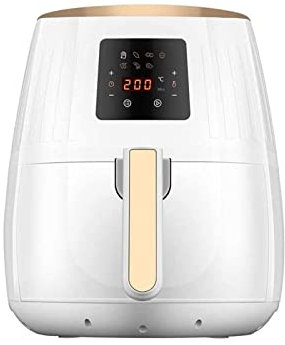 PLJKIHED Freidora de Aire, freidora de Aire pequeña, freidora de Aire con Menos Aceite, Horno de freidora de Aire de 1500 W, Horno para Pizza, Cesta para freír Antiadherente, protección contra