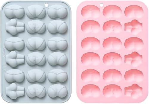 1 molde de silicona para tartas de despedida de soltera, bandeja de cubitos de hielo, jabón para cumpleaños, molde para hornear individual, hecho a mano, molde para mousse de chocolate, fondant,