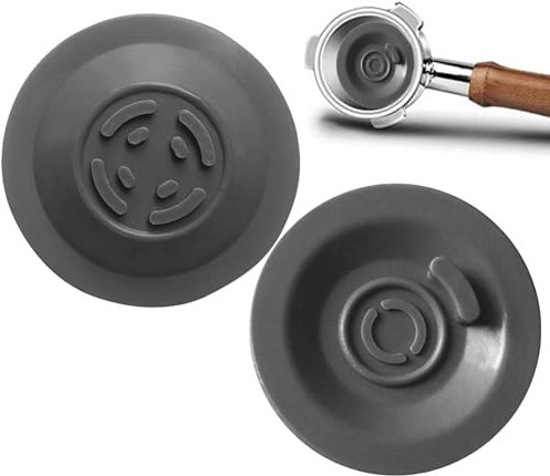 2PCS Sage Cleaning Tablets Black Gray Sage Barista Cleaning Tablets Sage Coffee Machine Accessories Universal Silicone Sage Coffee Machine Cleaning Tablets Compatible with Most for Espresso Machines