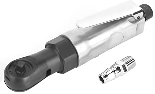 ZenithAur Llave de impacto del aire, llave de trinquete de aire de 250 rpm 1/4 de pulgada para mantenimiento profesional, llave de trinquete neumático para uso versátil