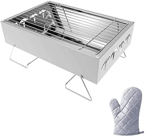 Parrilla de carbón para Barbacoa, Accesorios para Barbacoa de Interior y Exterior, Herramientas, Parrillas de Barbacoa Plegables, Parrilla de carbón para Barbacoa de Patio, Estufa