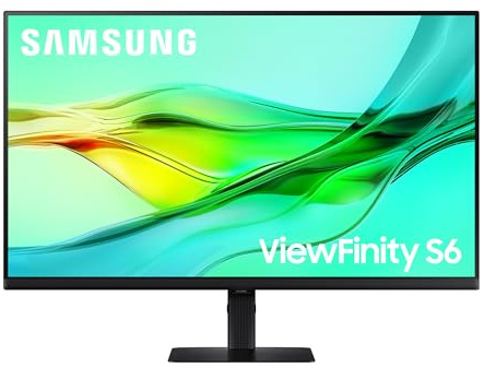 Samsung ViewFinity S6 S32D600UAU - Serie S60UD - Monitor LED - USB - 81,3 cm (32) (Ricondizionato)