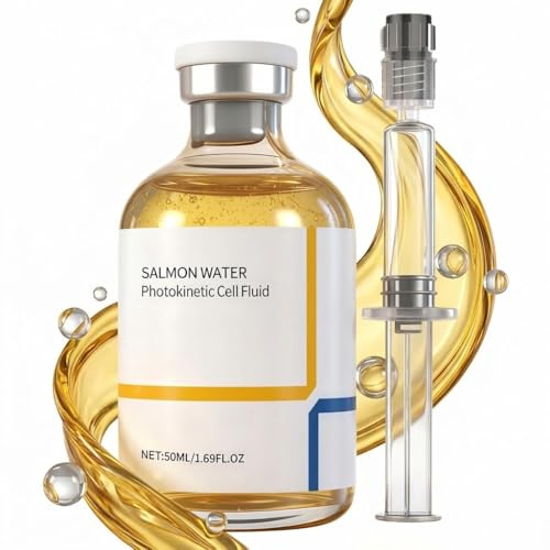 Control Salmon DNA Serum Microneedling, Deep Collagen Silk Peptide Lifting Ampoule, Microneedling Serum for Face, Anti Wrinkle Barrier Repair Serum for Firming, Anti-aging & Hydrating, Korean Skincare