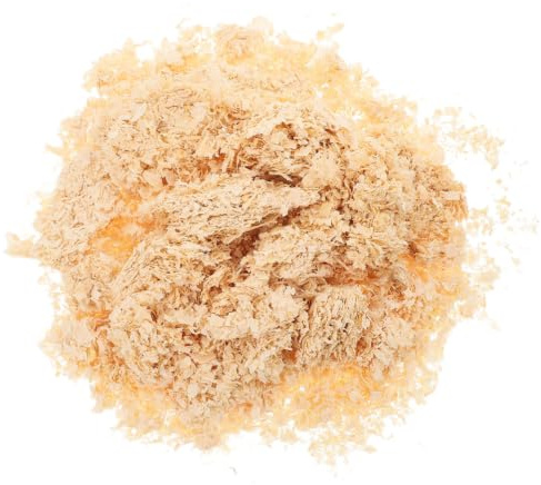 SHINEOFI Litière en Copeaux de Bois pour Hamsters et Gerbilles, Absorbante et Légère 500g, de Sommeil Confortable et Sain