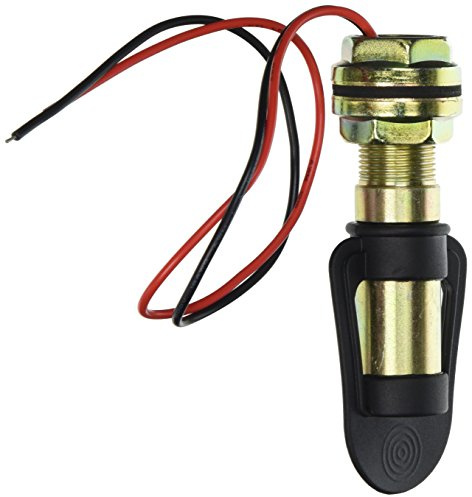 Cofan Soporte luz giratoria | Con cableado premontado color rojo y negro | Versión pasamuros