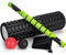 Odoland Foam Roller Stick Kit 5-in-1, Rullo in Schiuma, Palline per Massaggio Muscolare 45 cm, per Stretching Pilates Scioglimento Muscoli